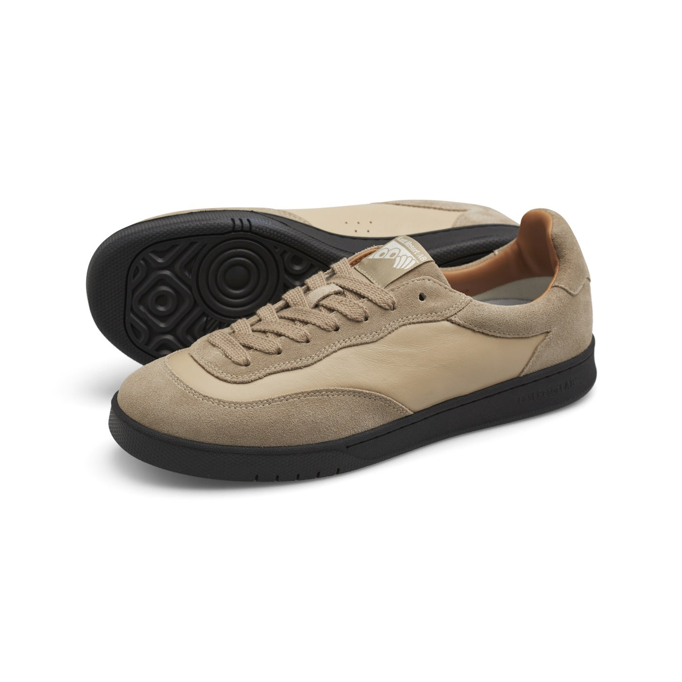 CM001 Suede/Leather Lo (Safari/Black)