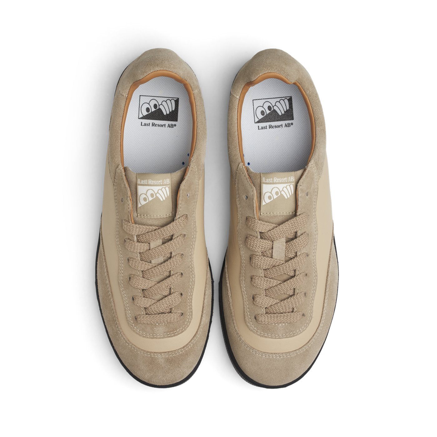 CM001 Suede/Leather Lo (Safari/Black)