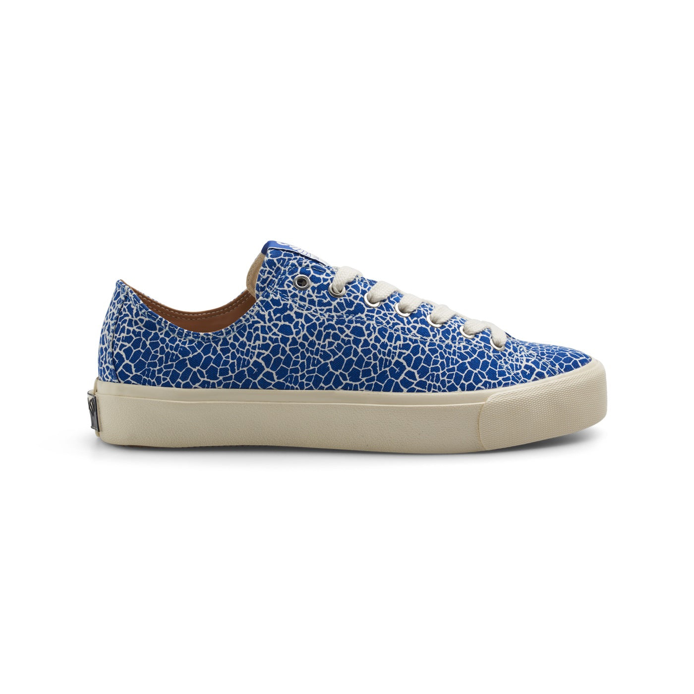 VM003 Canvas Lo (Cracked Blue-Whi/White)