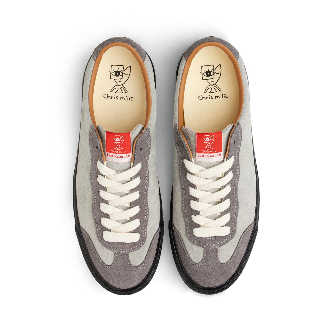 VM004-Milic Suede (Duo Grey/Black)