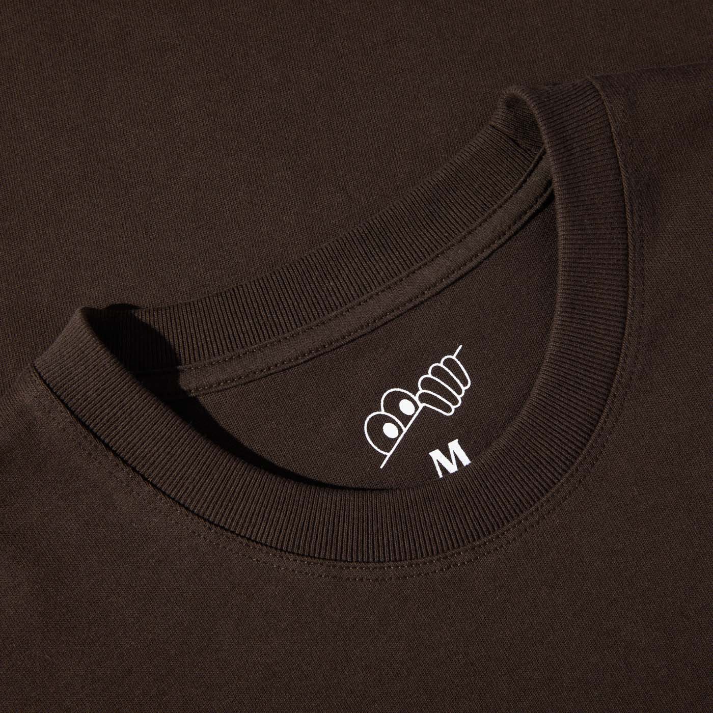 Atlas Monogram Tee (Dark Brown)