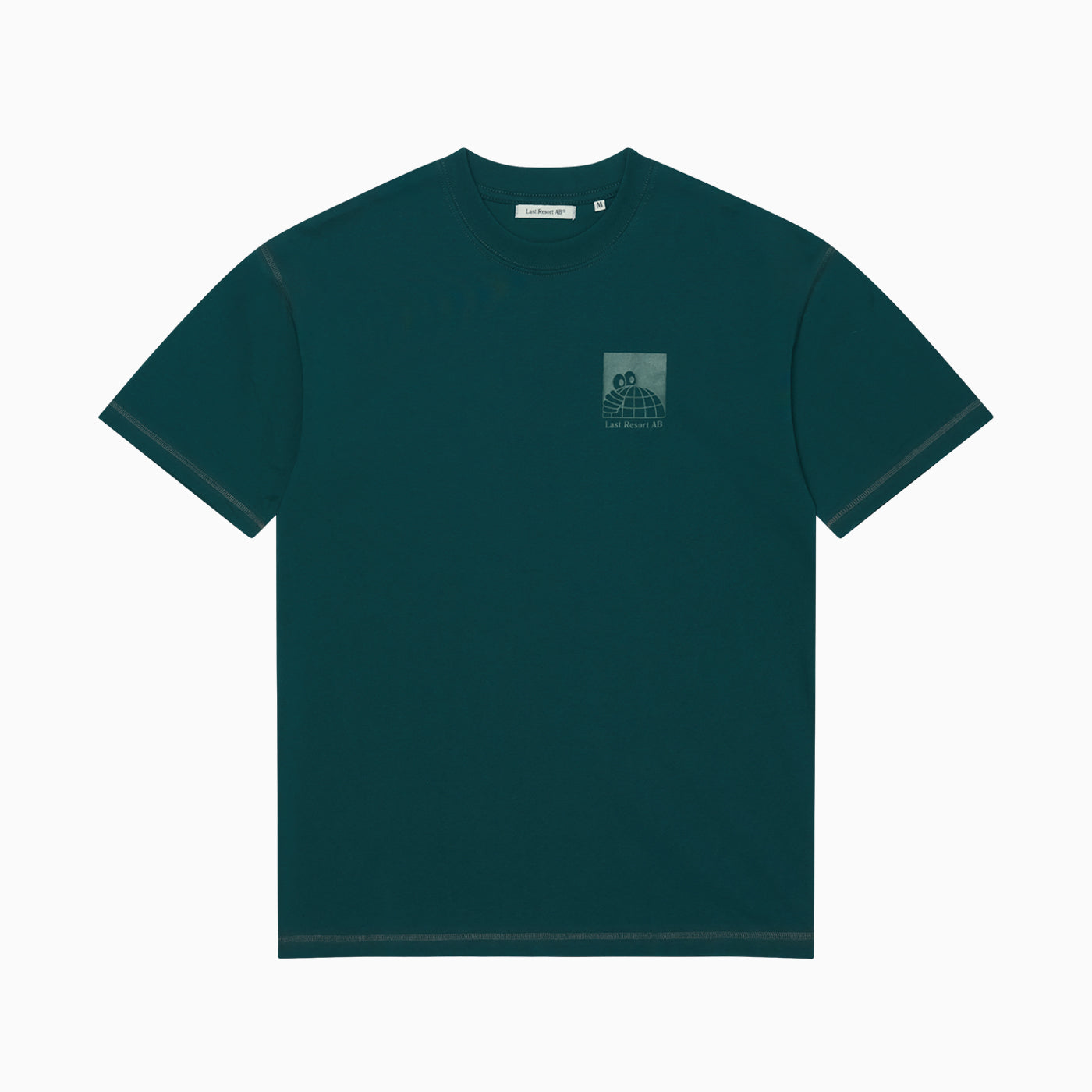 Little AB Flatlock SS Tee (Dark Teal) – Last Resort AB