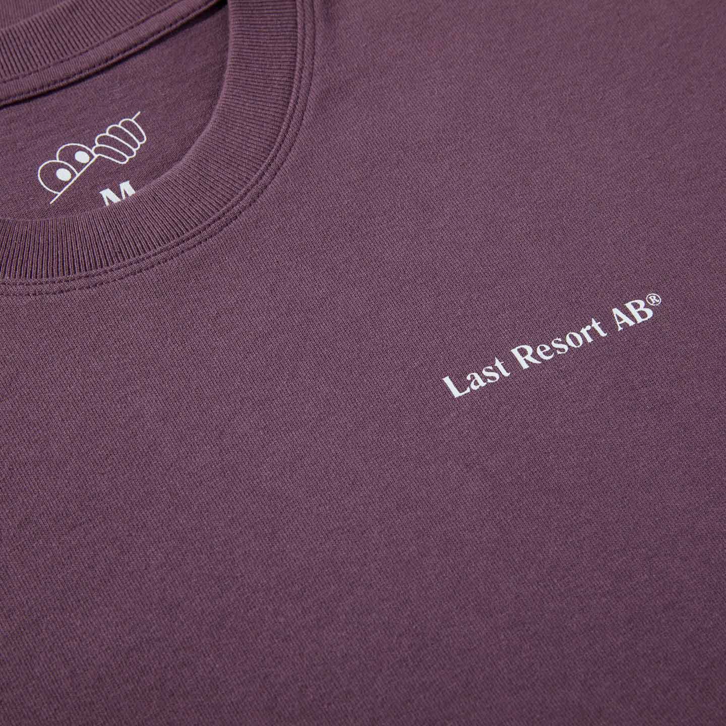 LRAB Script tee (Dirty Plum)