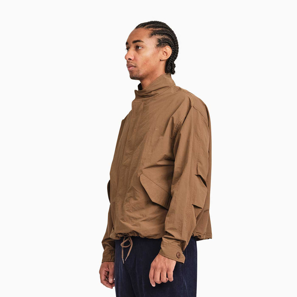 Cropped Parka (Brown Khaki)