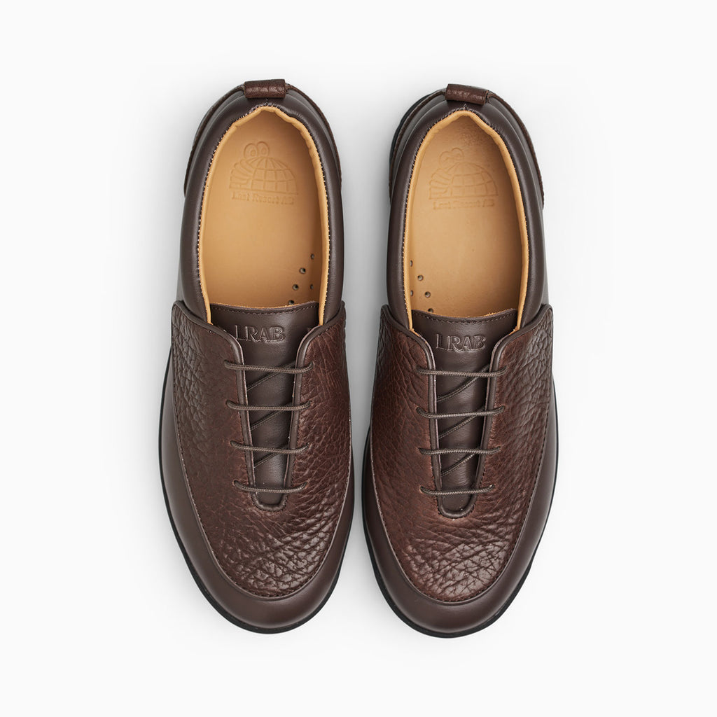 GM001 Leather (Dark Brown/Black)