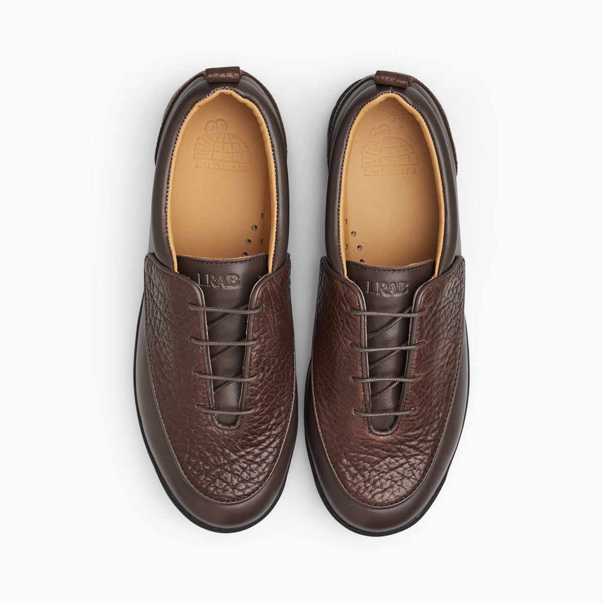 GM001 Leather (Dark Brown/Black)