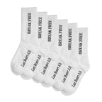 Break Free Socks 3-Pack (White)