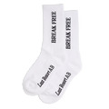 Break Free Socks (White/Black)