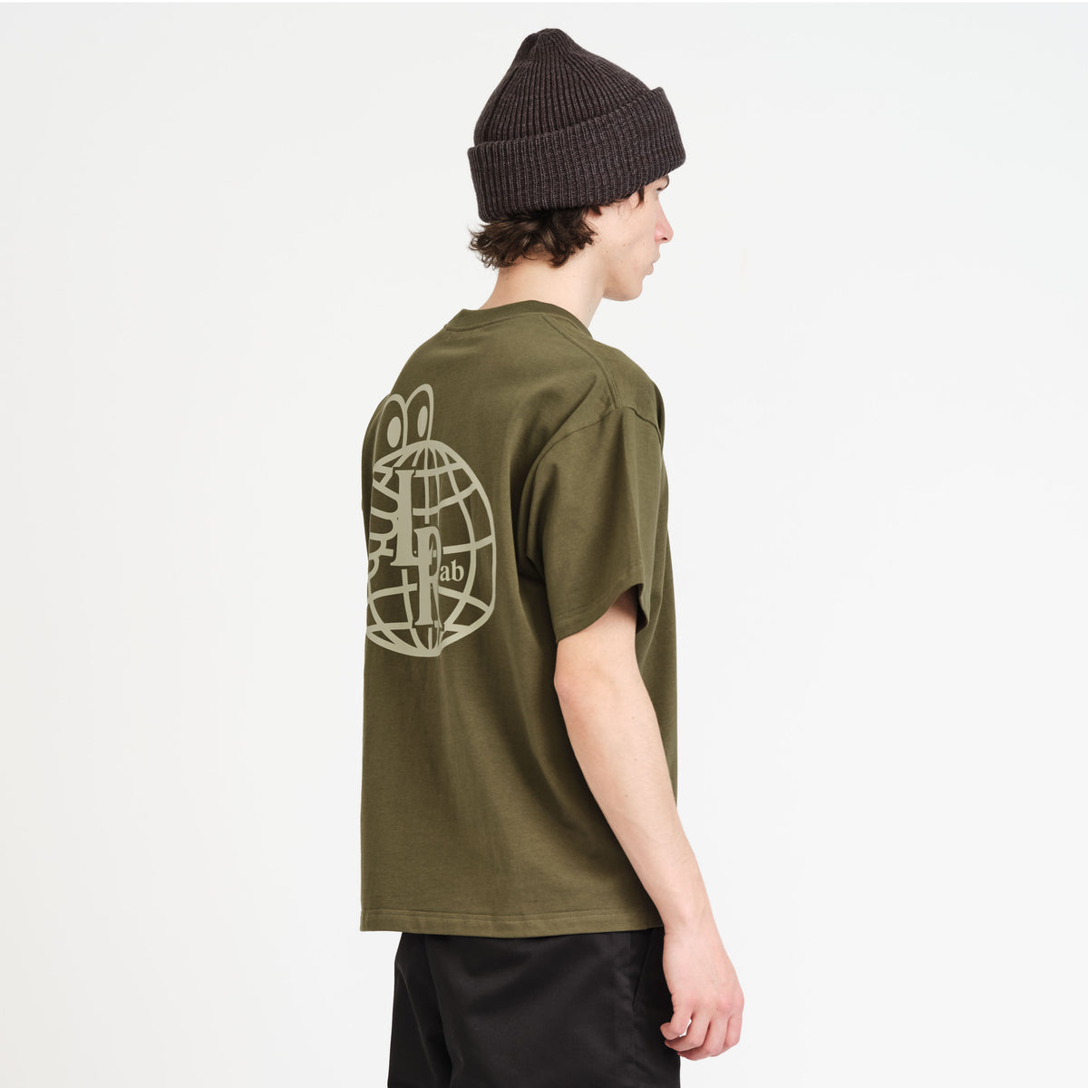 SS Tee - Atlas Mono (Olive/Sand)