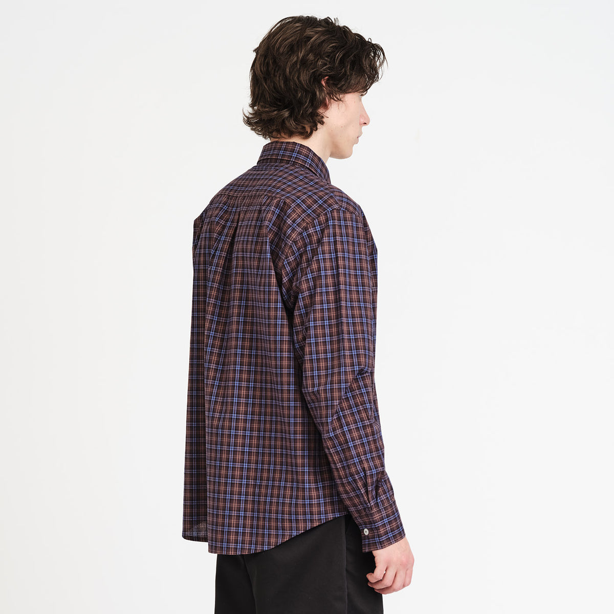OG LS Shirt (Brown/Blue Check)