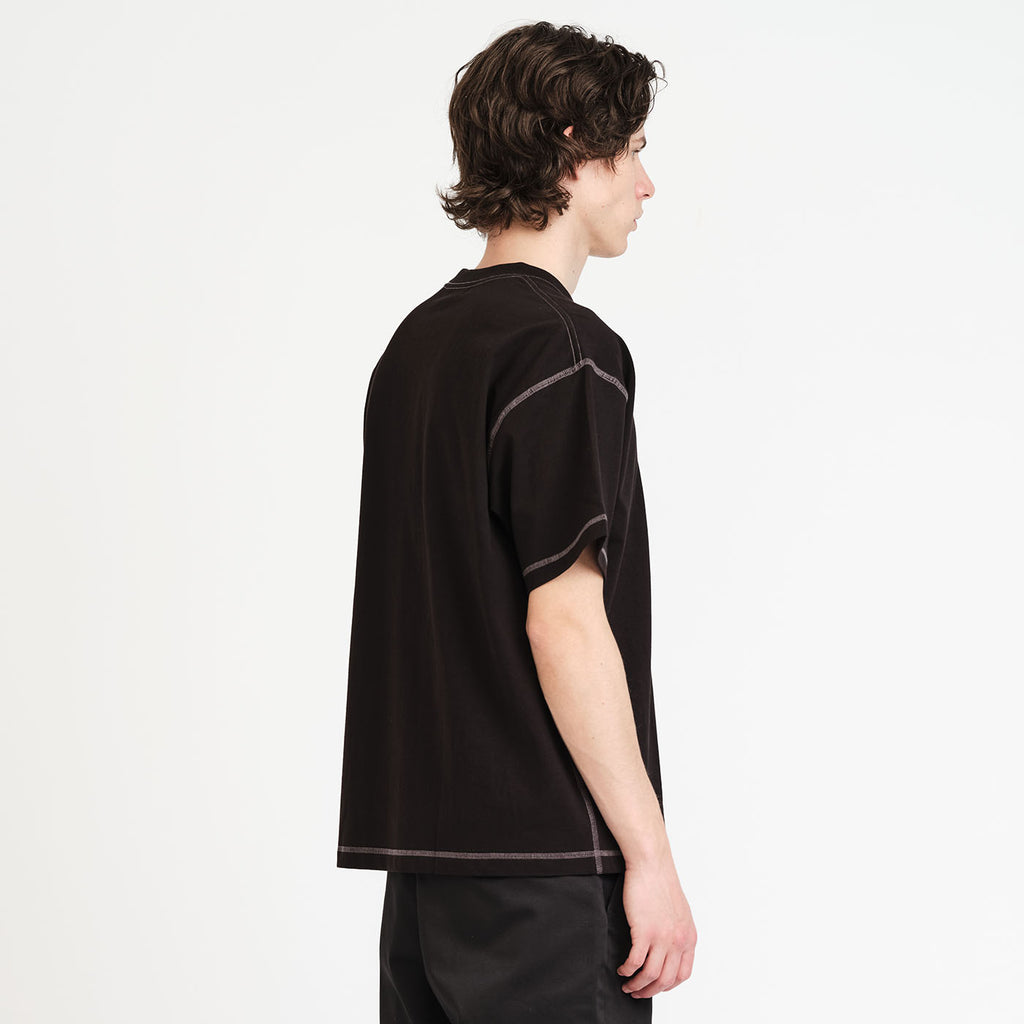 SS Tee - LRAB Flatlock (Black)