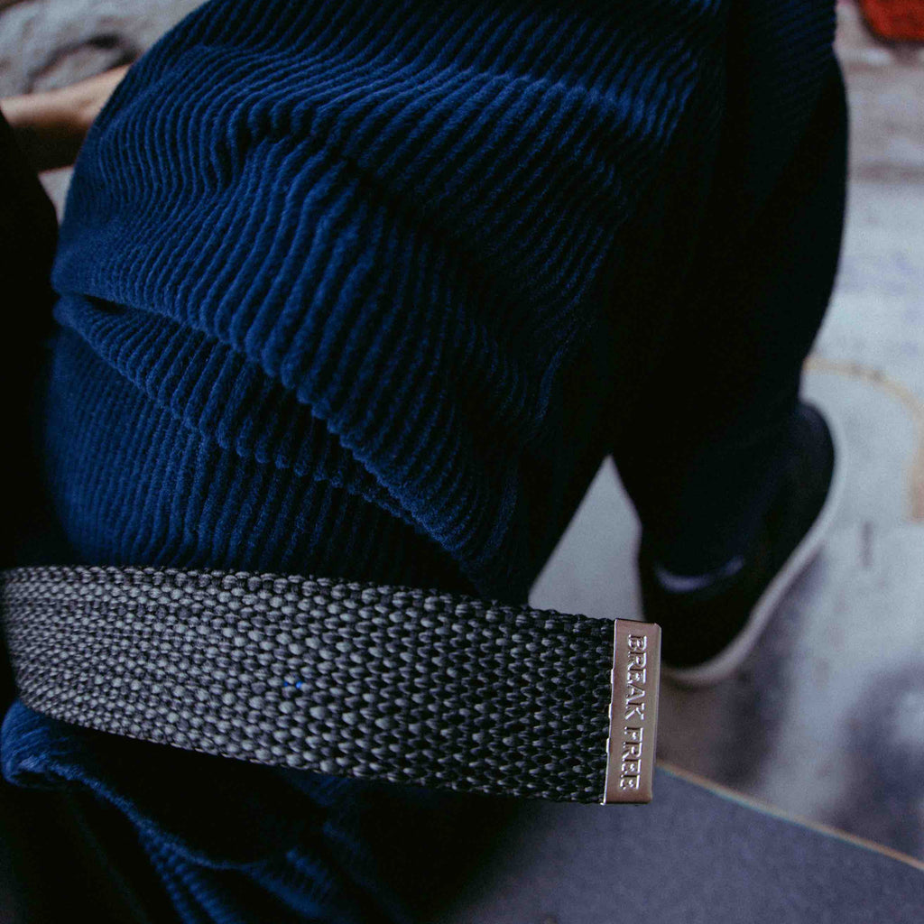 D-Ring Woven Belt (Phantom)