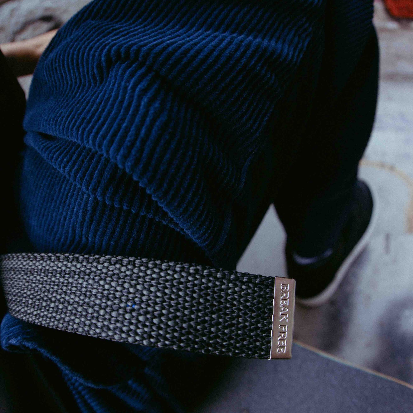 D-Ring Woven Belt (Phantom)