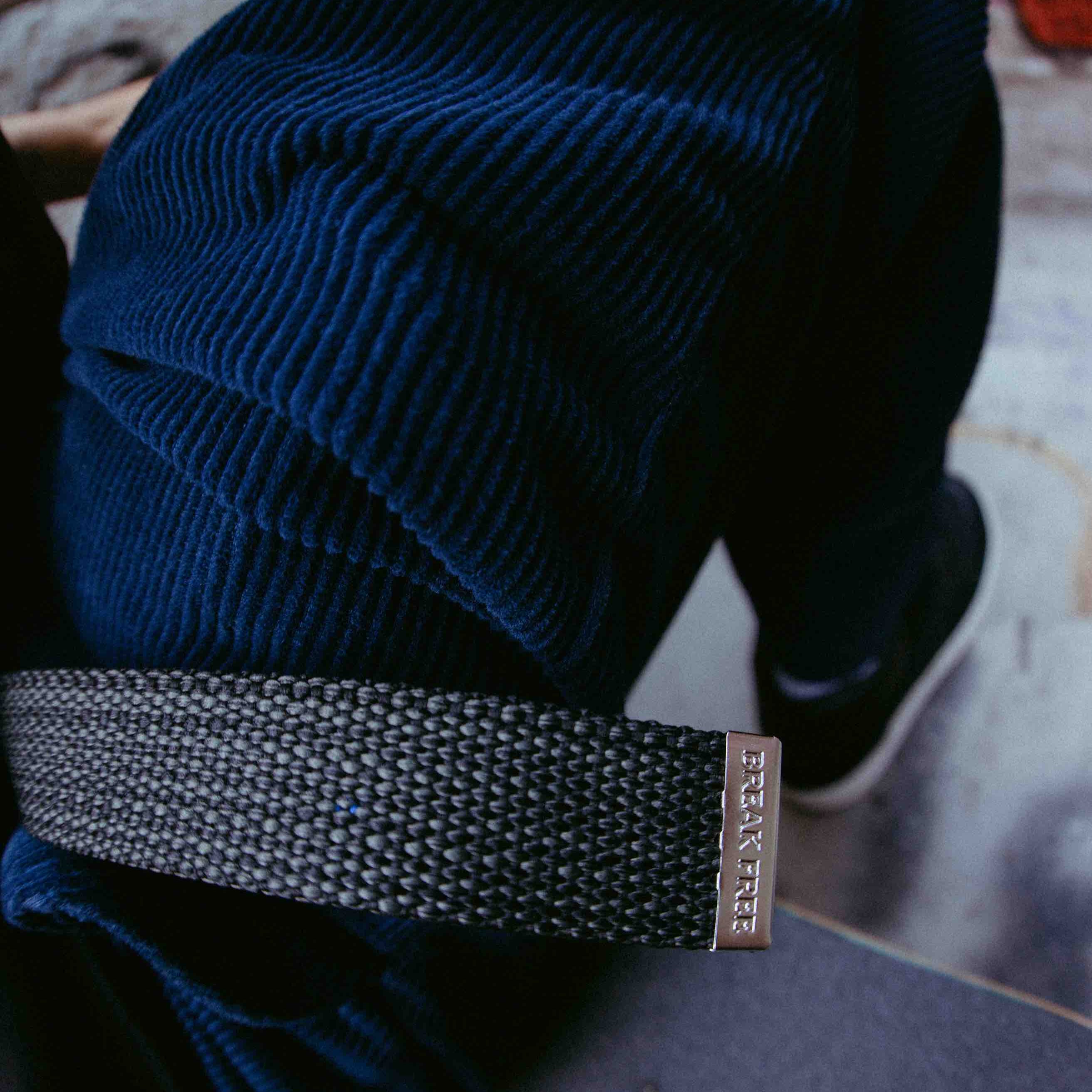 D-Ring Woven Belt (Phantom)