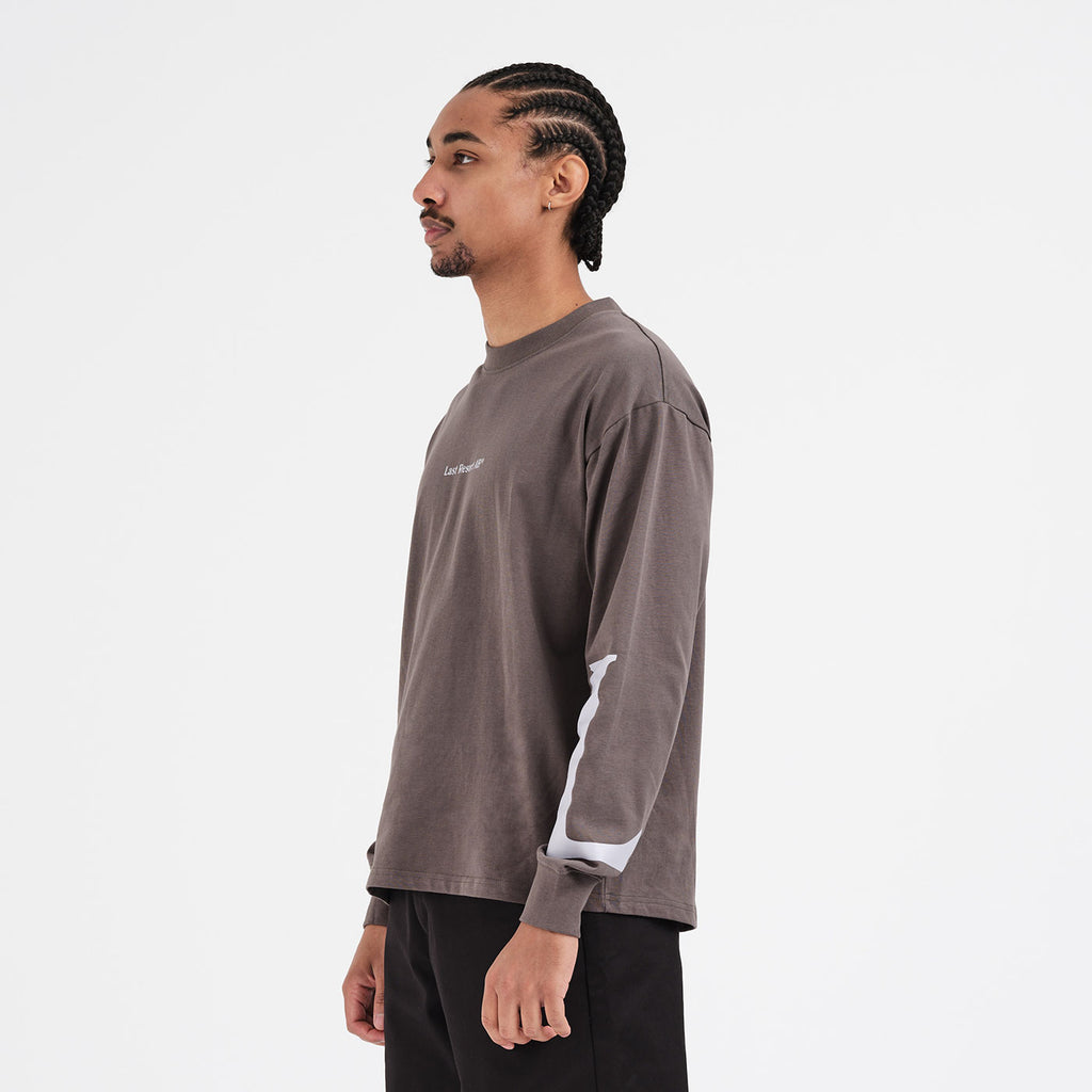 LR LS Tee (Asphalt Grey)