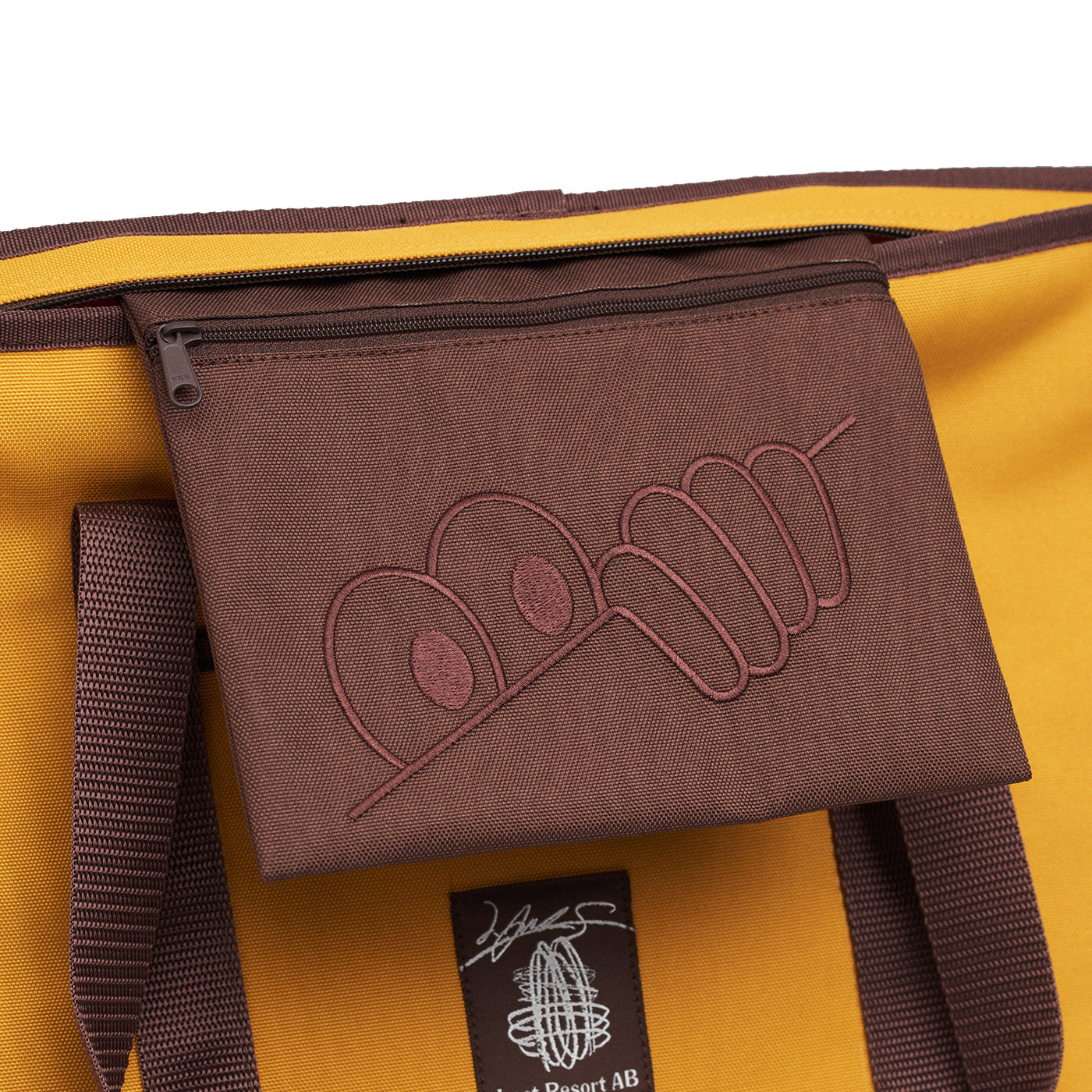 JS Cooler Bag (Yellow/Brown)