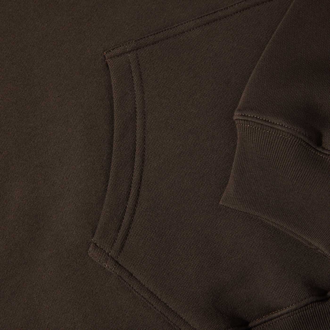 Atlas Monogram Hoodie (Dark Brown)