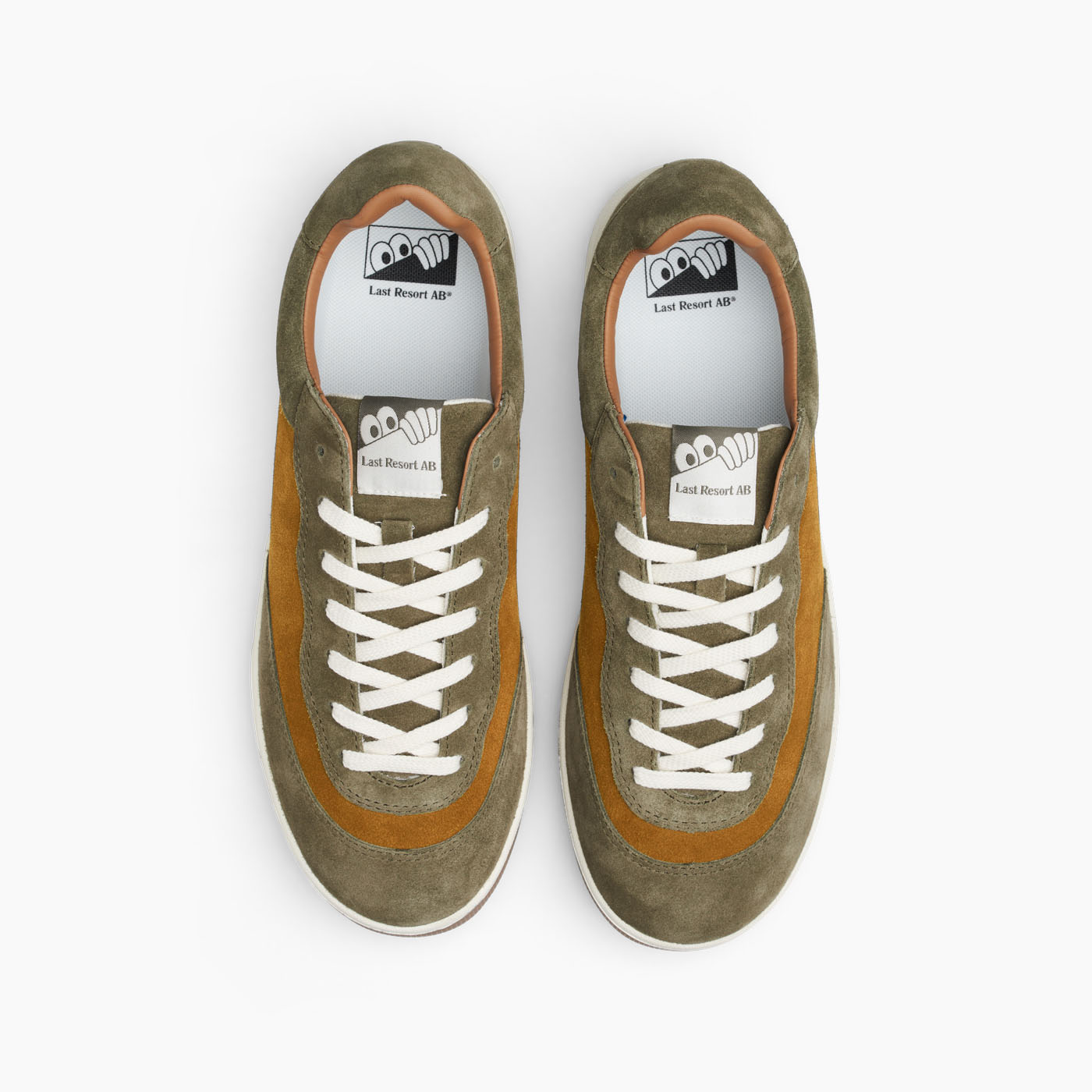 CM001 Suede (New Olive/Golden Brown/White/Gum)