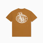 Atlas Monogram SS Tee (Golden Brown/White)