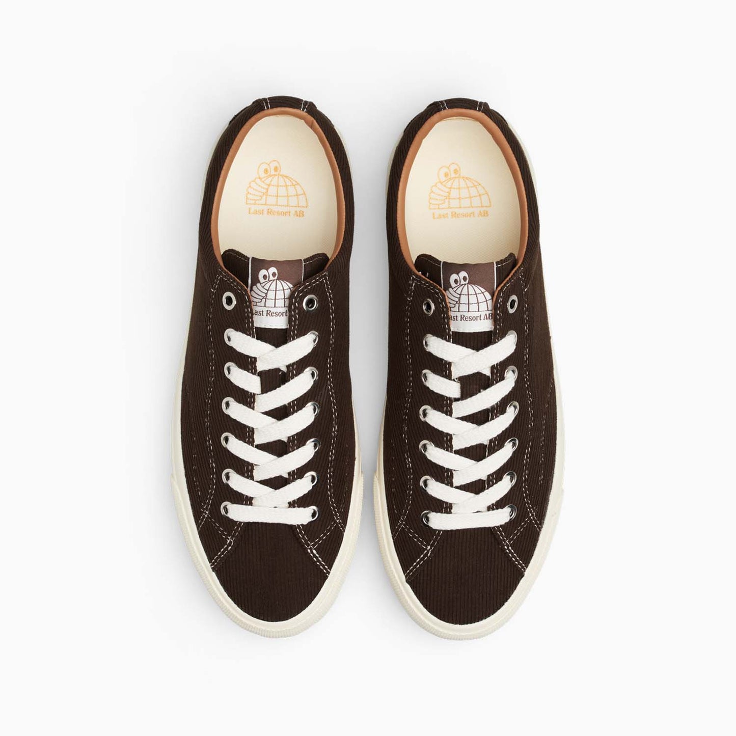 VM003-Lo Cord (Dark Brown/White)