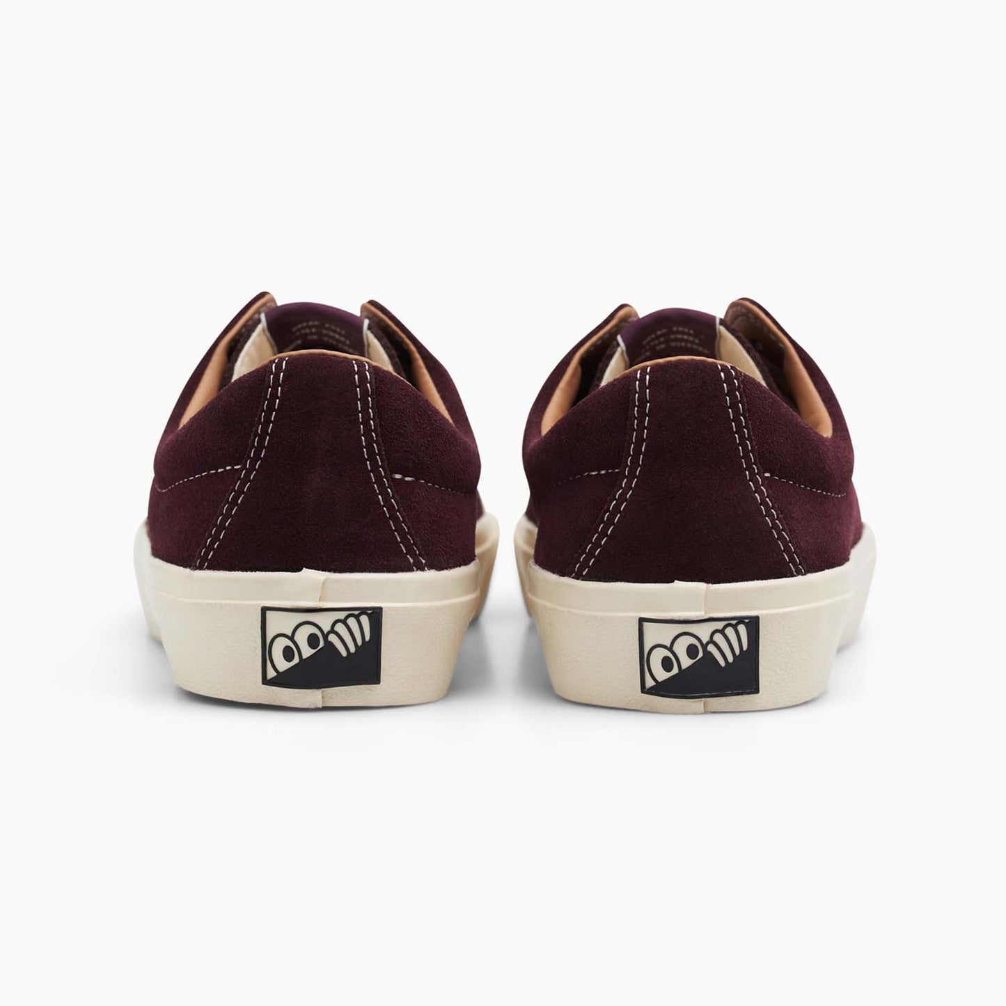 VM003-Lo Suede (Fig Red/White)