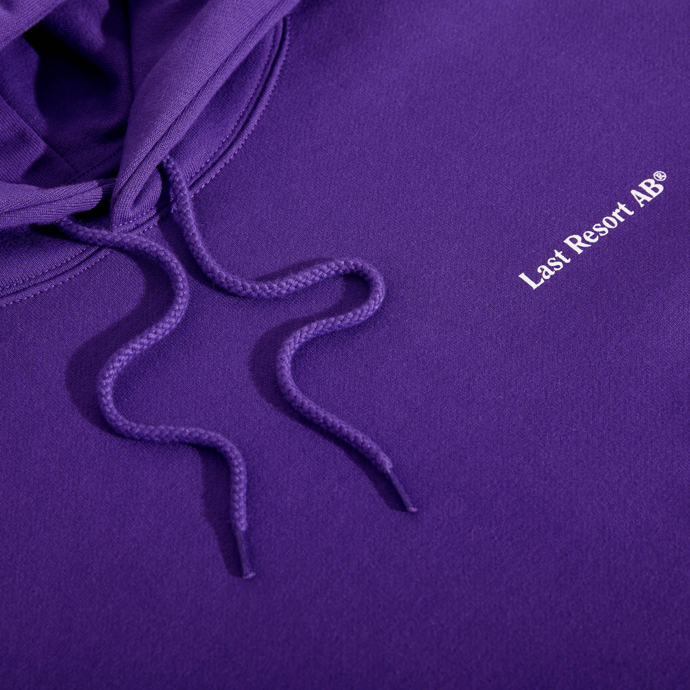 Atlas Monogram Hoodie (Heliotrope/White)