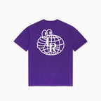 Atlas Monogram SS Tee (Heliotrope/White)