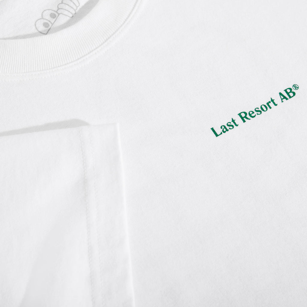 Atlas Monogram SS Tee (White/Kelly Green)