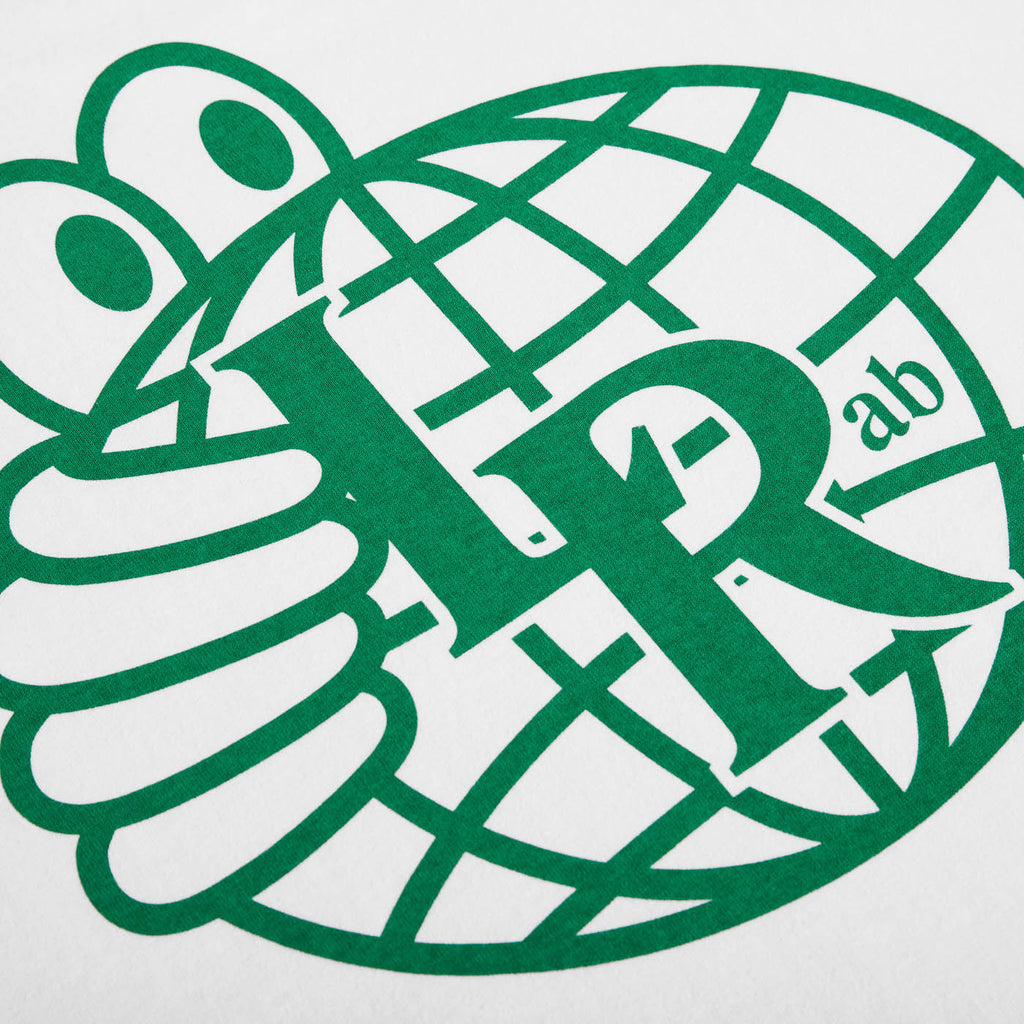 Atlas Monogram SS Tee (White/Kelly Green)