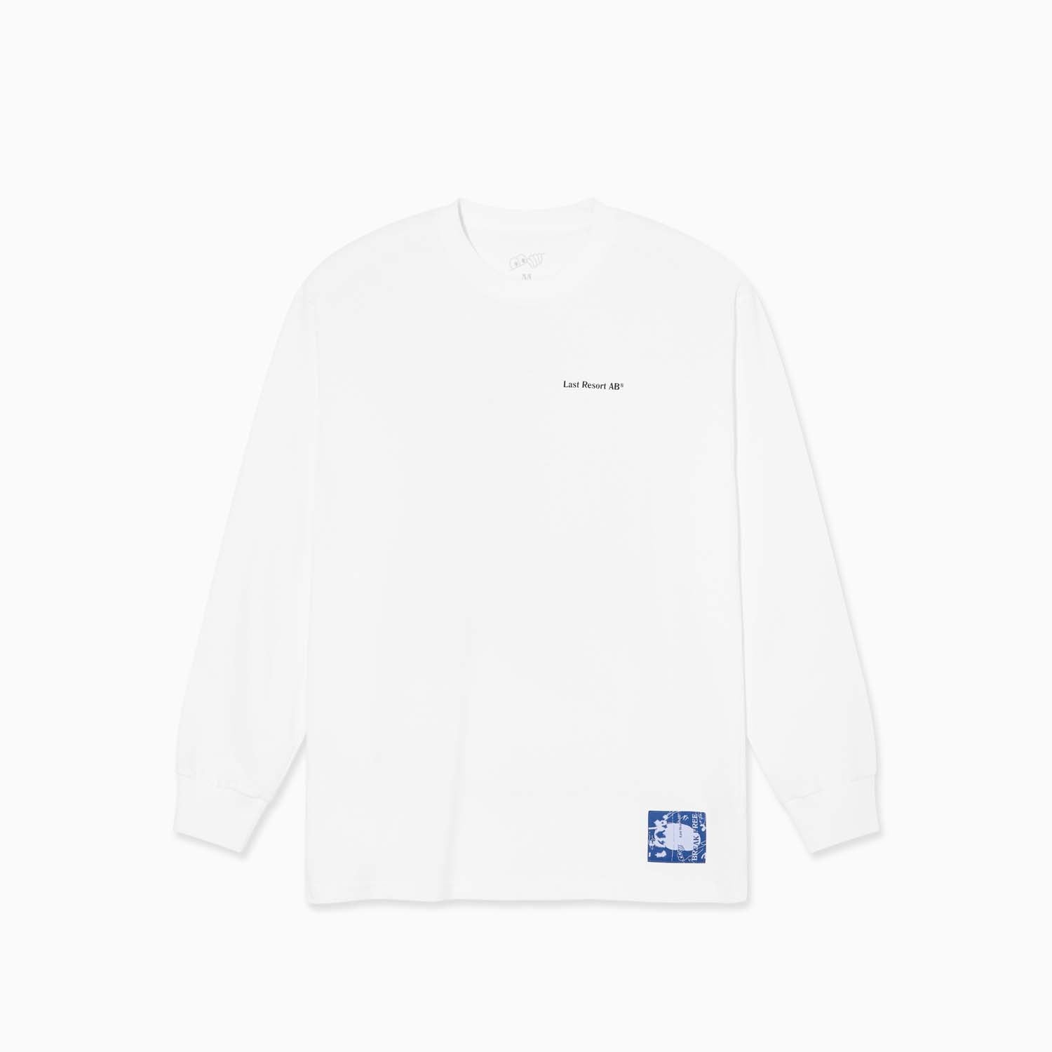 Brain Freeze LS Tee (White/Black) – Last Resort AB