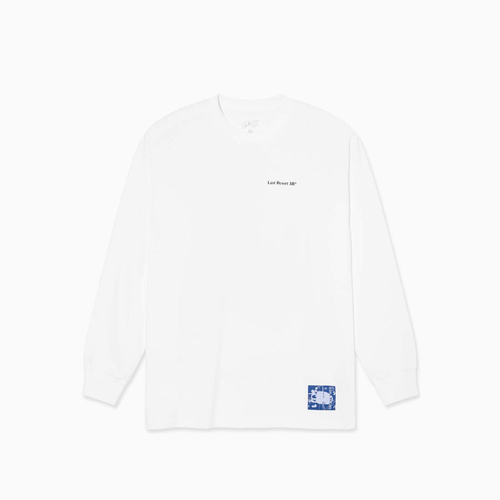 Brain Freeze LS Tee (White/Black)