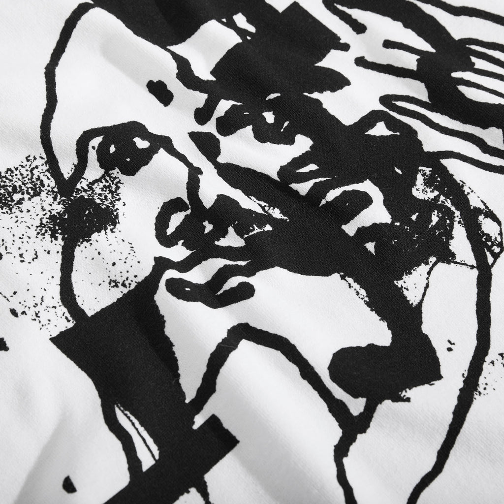 Brain Freeze LS Tee (White/Black)