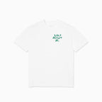 Art SS Tee (White/Kelly Green)