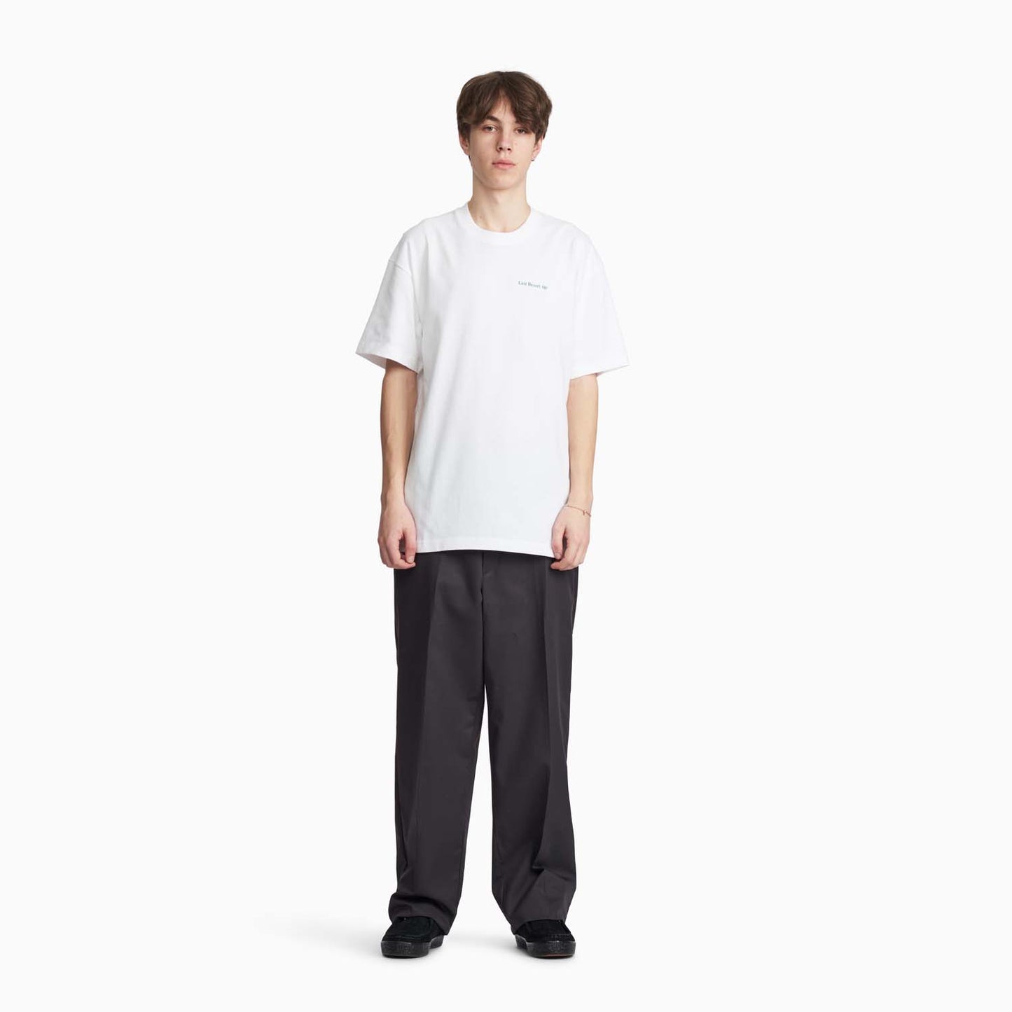 Atlas Monogram SS Tee (White/Kelly Green)
