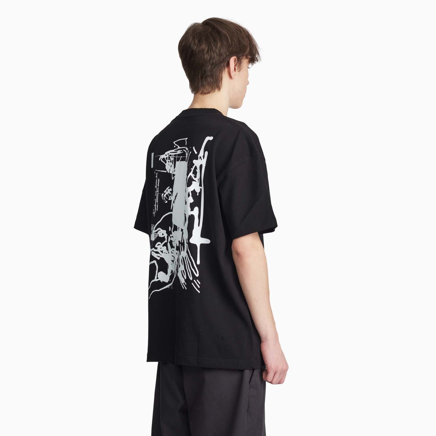 Brain Freeze SS Tee (Black/White)