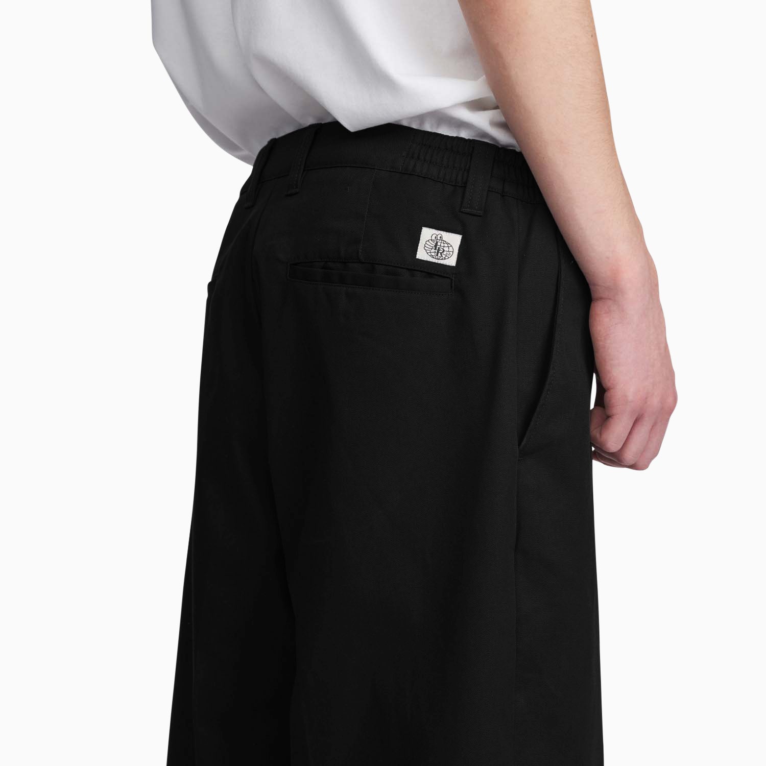 パンツ LAST RESORT AB Black straight-leg pants PM001 (Black) – Last Resort AB