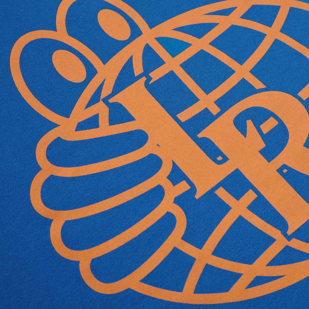 Atlas Monogram Tee (Royal Blue/Sunset Orange)