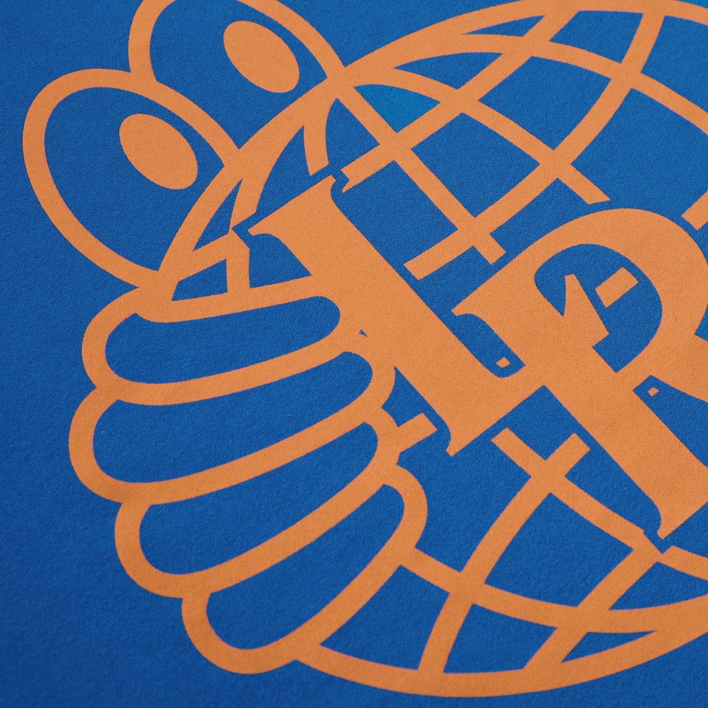 Atlas Monogram Tee (Royal Blue/Sunset Orange)