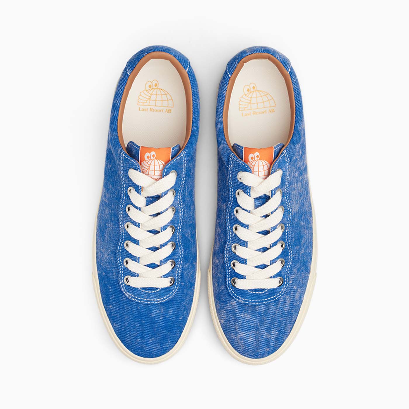 VM001-Lo Canvas (Washed Royal Blue/White)
