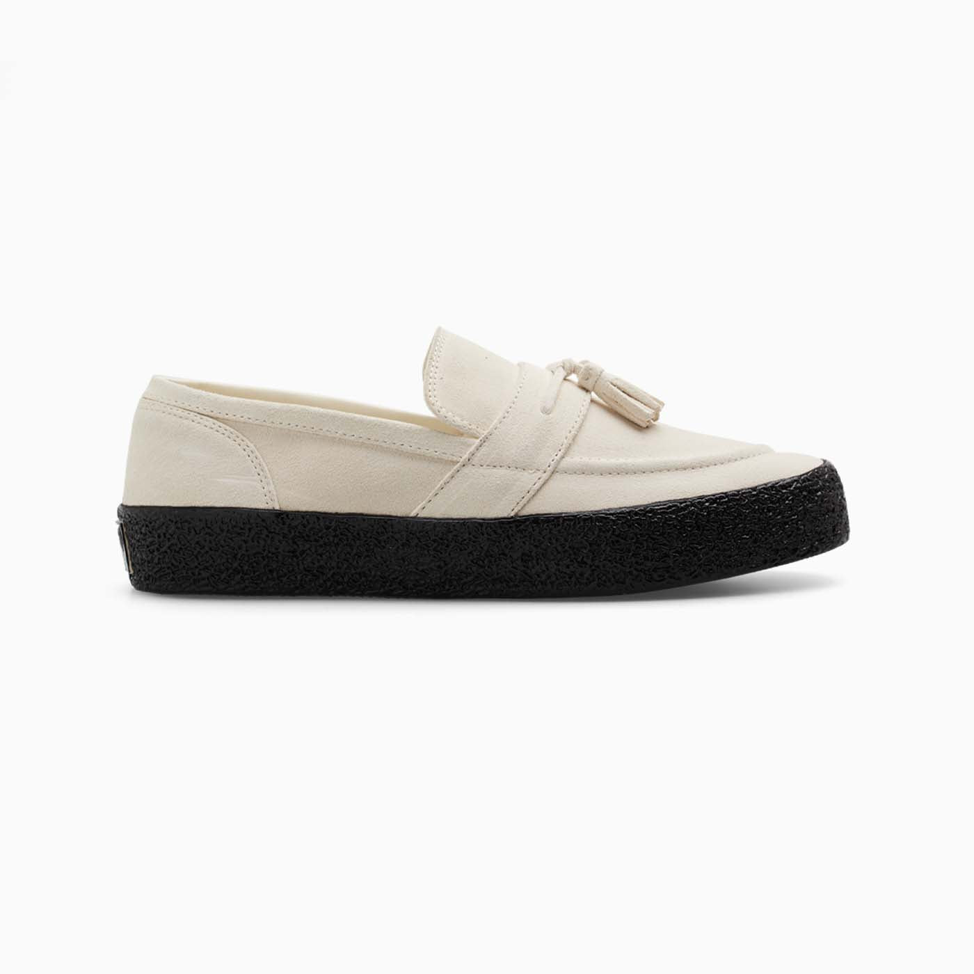 VM005-Loafer Suede (White/Black)
