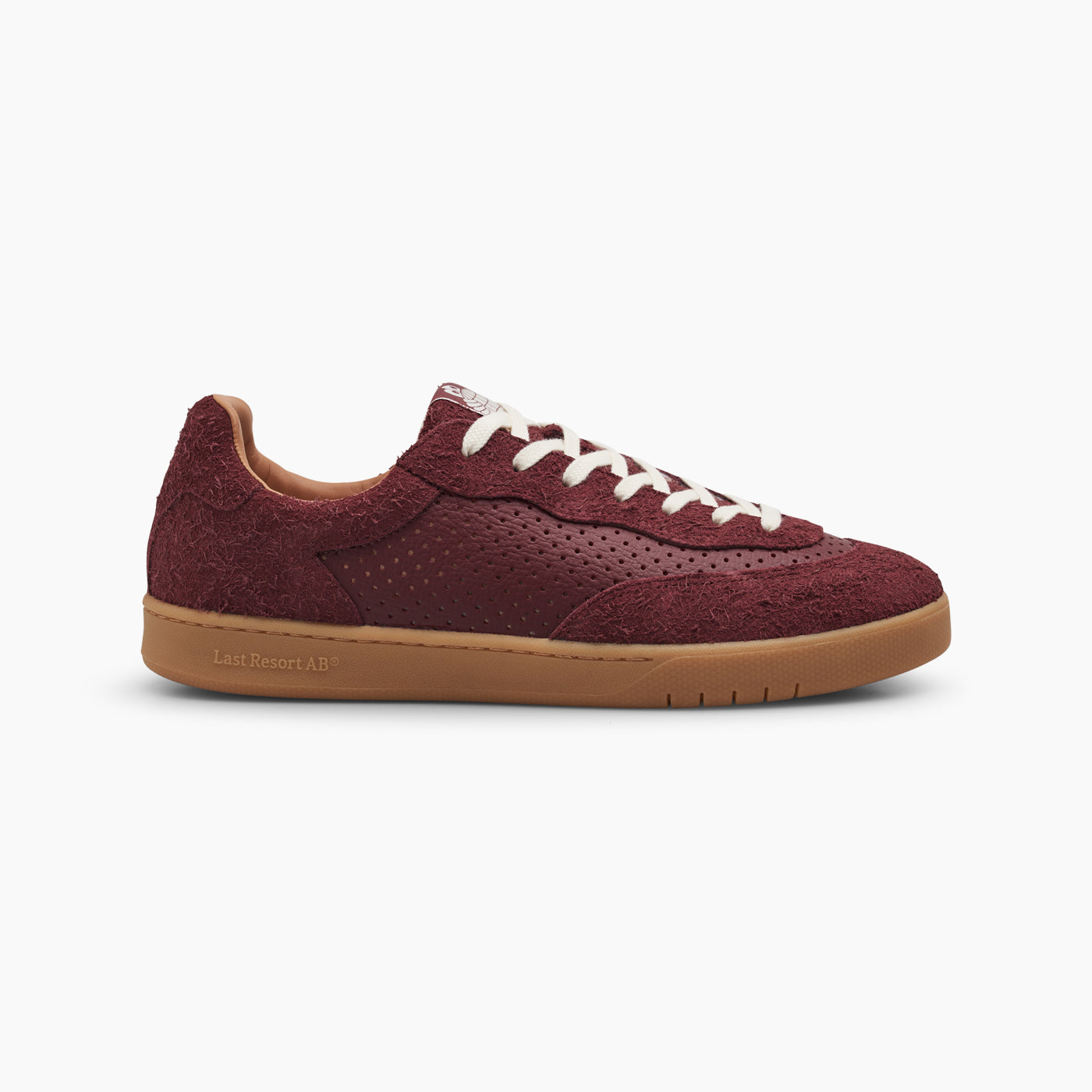 CM001 Perf Leather/Suede (Oxblood/Gum)