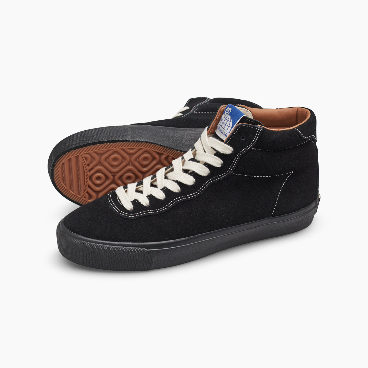 VM001-Hi Suede (Black/White/Black)