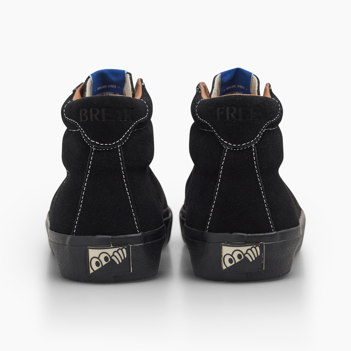 VM001-Hi Suede (Black/White/Black)