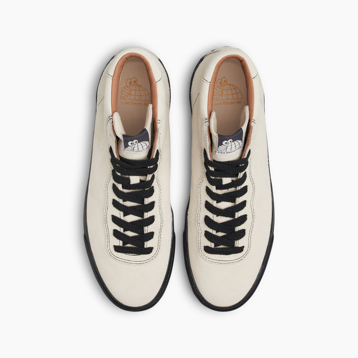 VM001-Hi Suede (White/Black/Black)