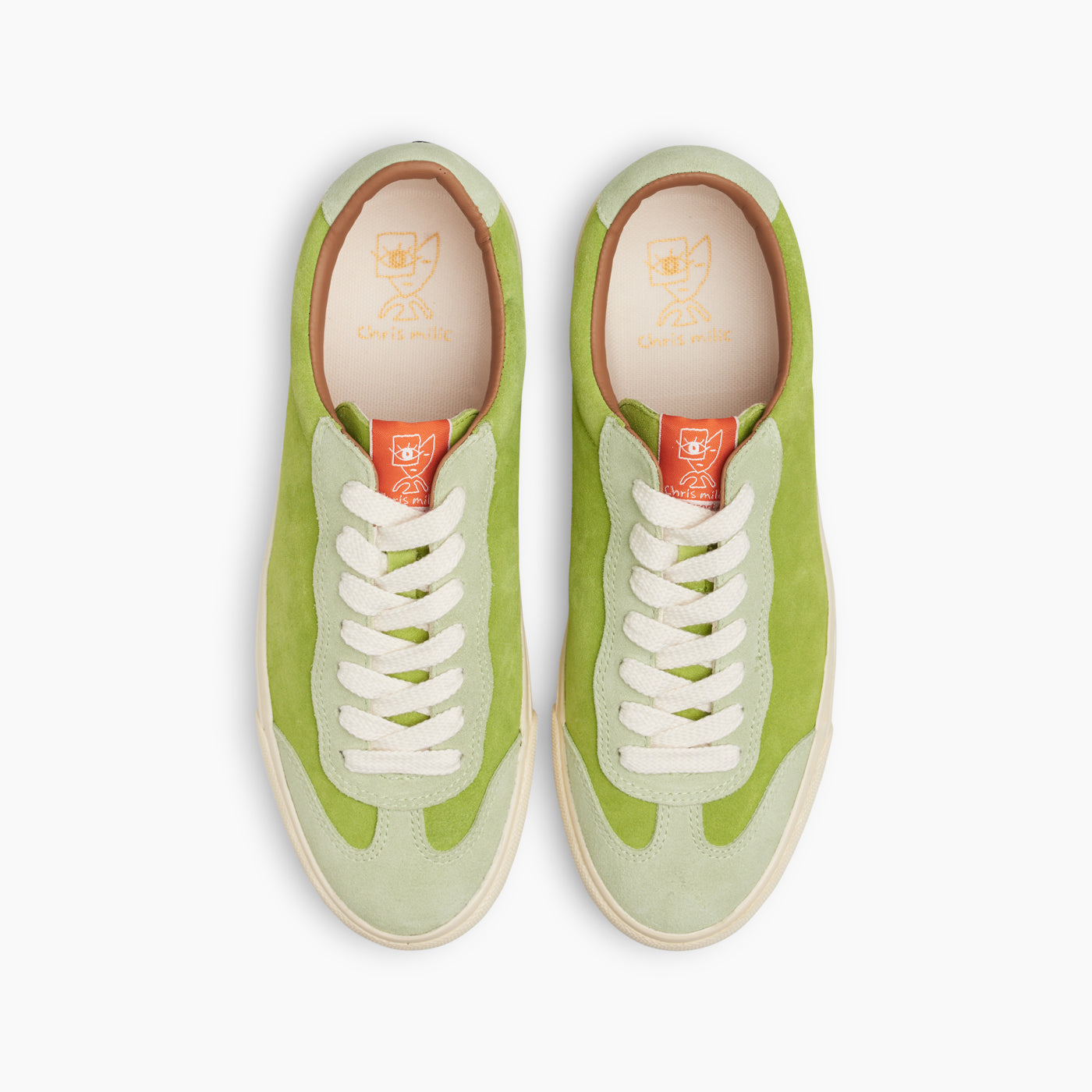 VM004-Milic Suede (Frog Green/White) – Last Resort AB