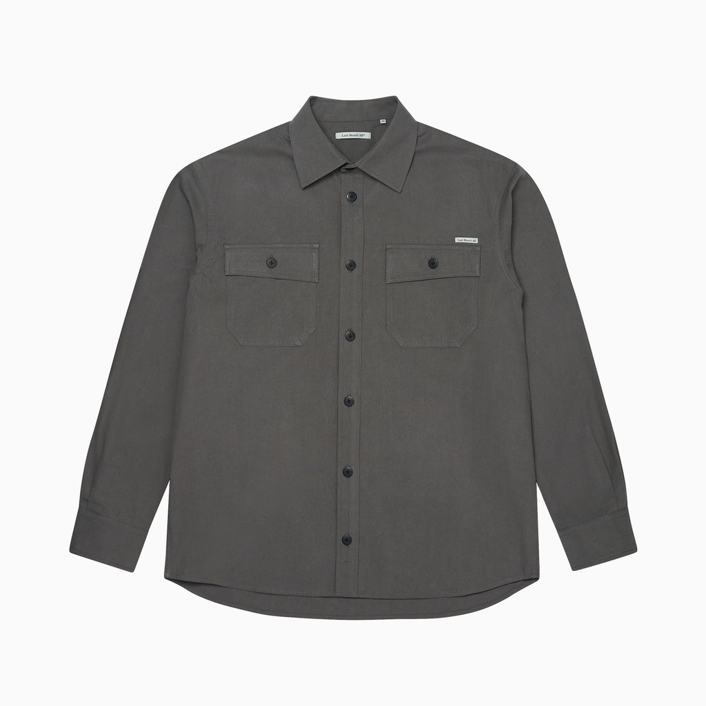 OG Canvas LS Shirt (Steel Grey)