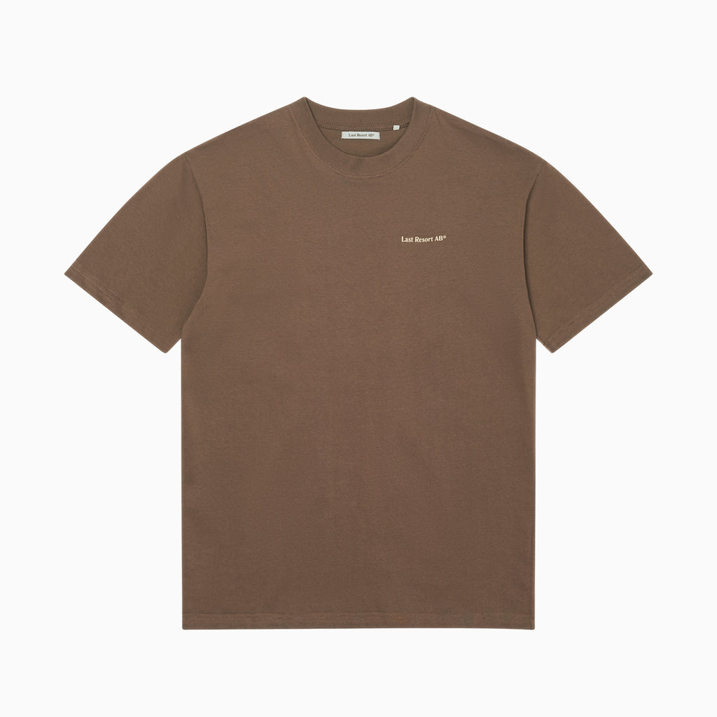 Atlas Mono SS Tee (Washed Brown/Beige)