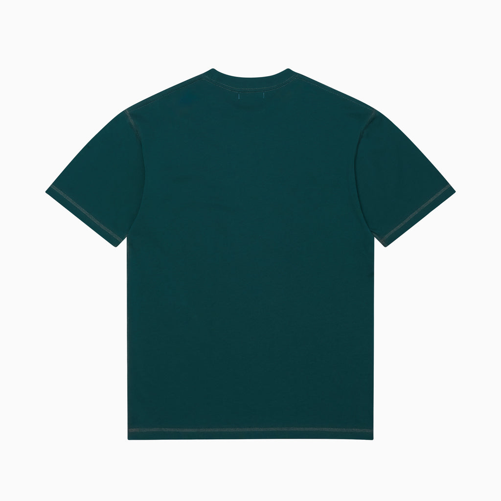 Little AB Flatlock SS Tee (Dark Teal)