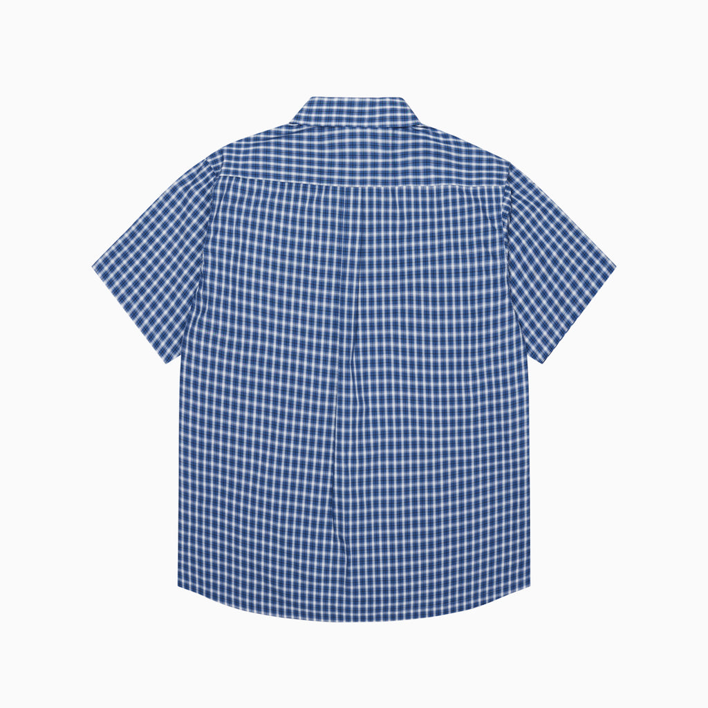 Base SS Shirt (Blue Check)