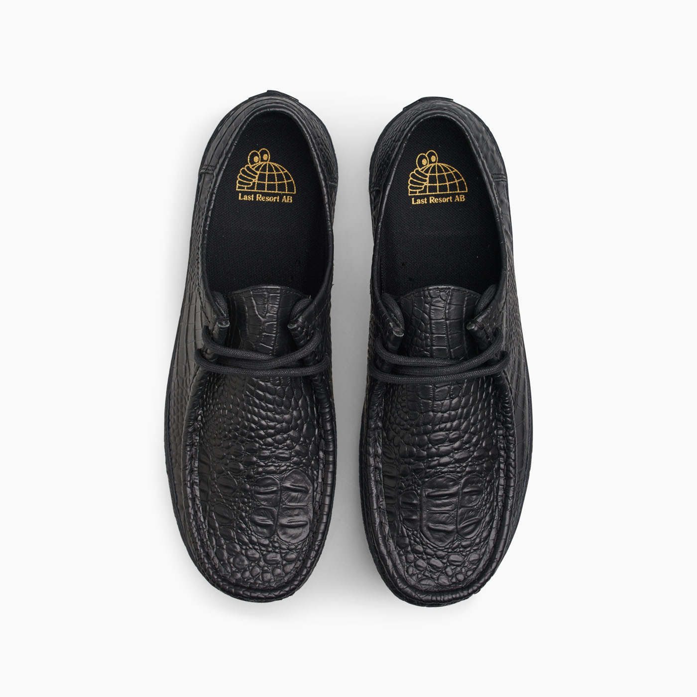 VM006-Moc Leather (Croc Black/Black) – Last Resort AB